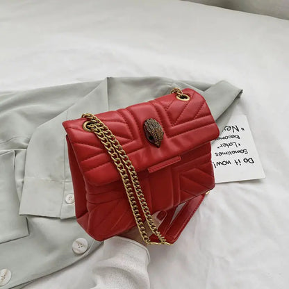 Retro Solid Color Shoulder Bag