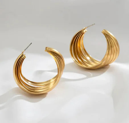 Hammock Hoop Earrings (One Pair)