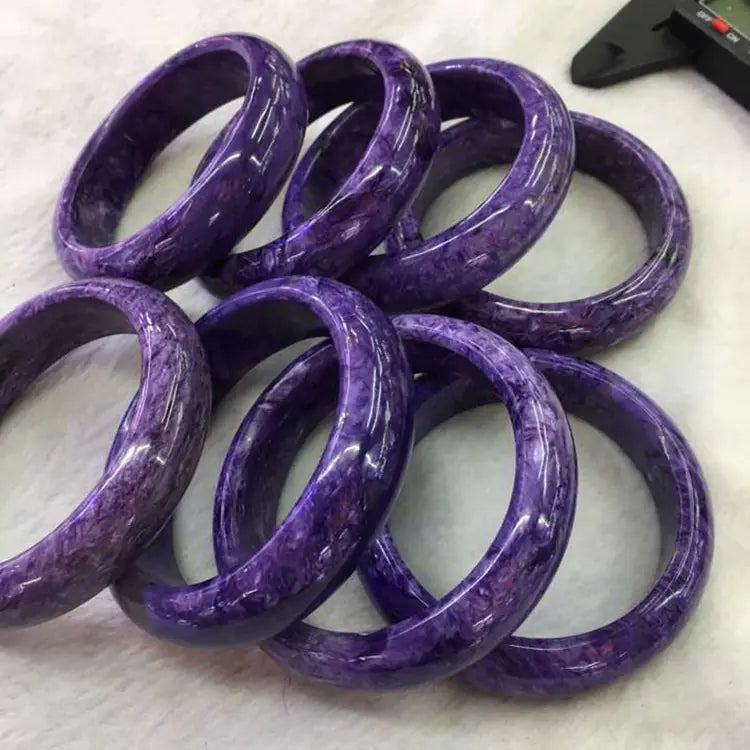 Purple Dragon Crystal Bracelet