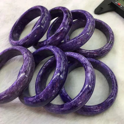 Purple Dragon Crystal Bracelet