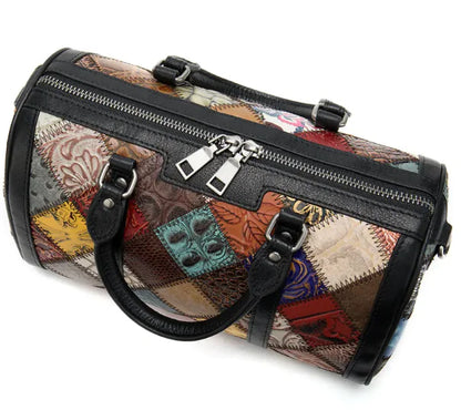 Ethnic Style Small Duffle Purse