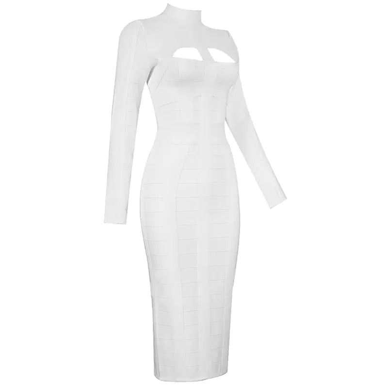 Bandage Dress - White