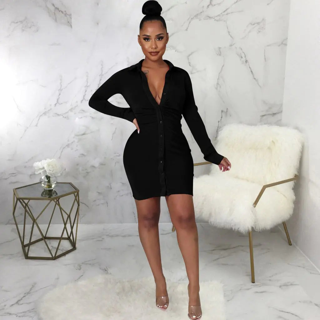 Button Down Shirt Dress