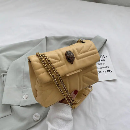 Retro Solid Color Shoulder Bag