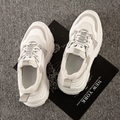 Lace-Up Mesh Sneaker