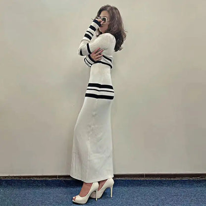 Claire Woolen Maxi Dress