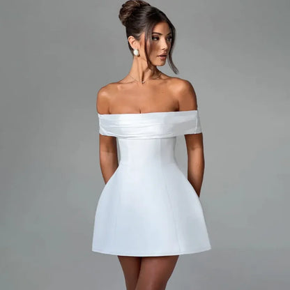 Taylor Off-Shoulder Bow Dress