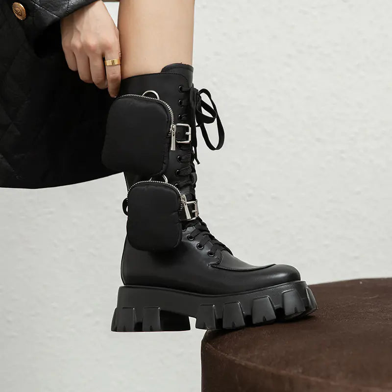 2020 A/W Chunky Sole Martin Boots