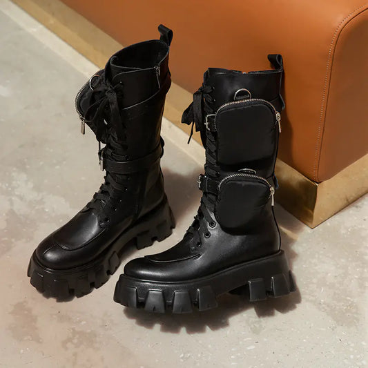 2020 A/W Chunky Sole Martin Boots
