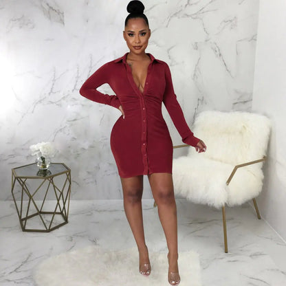 Button Down Shirt Dress