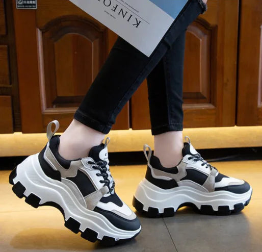 Lace-Up Mesh Sneaker