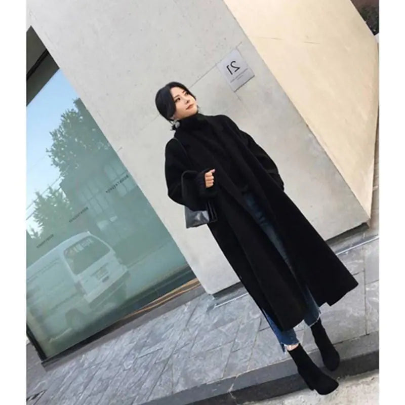 Reversible Wool Cashmere Coat
